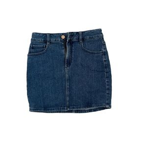 GARAGE denim skirt